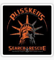 Snake Plissken's Search & Rescue Pty Ltd Sticker