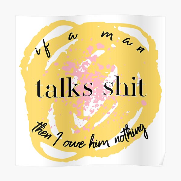 Taylor Swift X I Did Something Bad Poster By Saamcmrn Redbubble 
