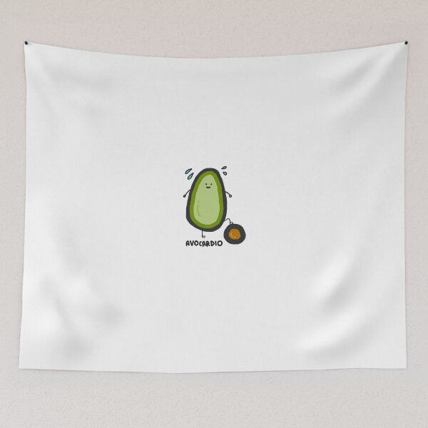 Item preview, AVOCARDIO avocado fitness happy  designed and sold by Tropical Blood.