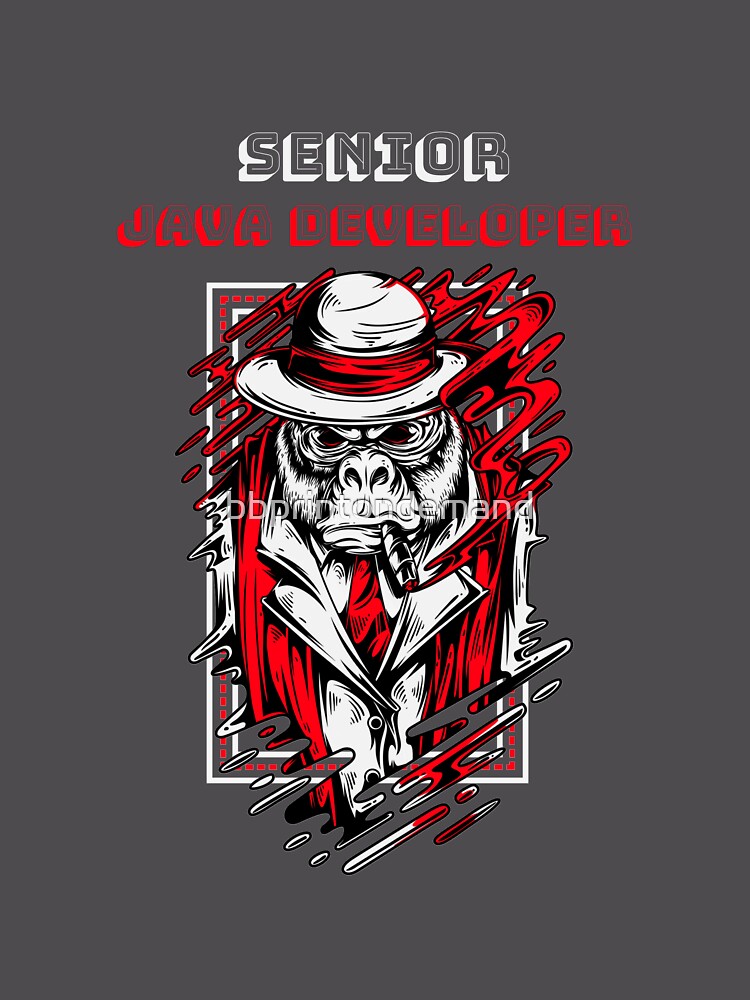 Thumbnail 6 of 6, Premium Oversized Sweatshirt, Senior Java Developer designed and sold by bbprintondemand.