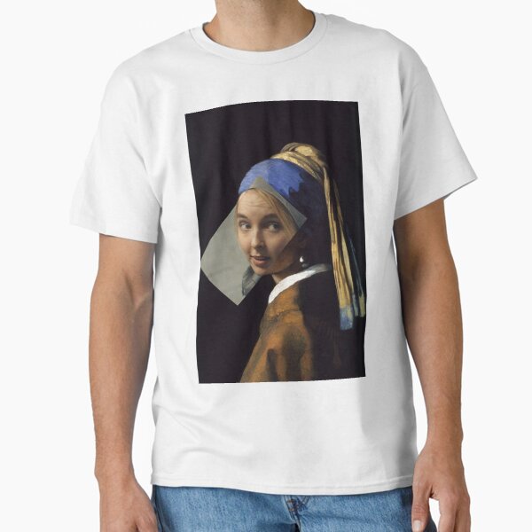 Item preview, Villanelle with a pearl earring designed and sold by mainepad.