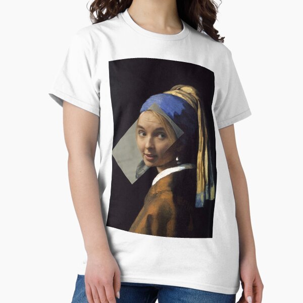 Item preview, Villanelle with a pearl earring designed and sold by mainepad.