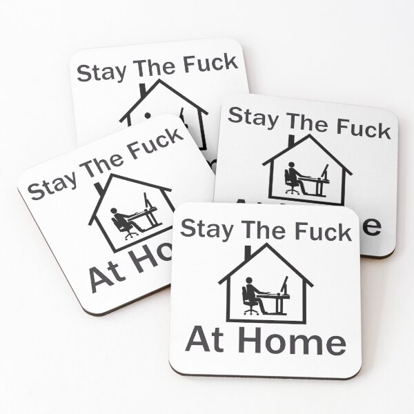 Item preview, Stay The Fuck At Home designed and sold by stinkportal.