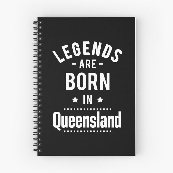 Item preview, Legends Are Born In Queensland designed and sold by ProjectX23.