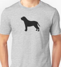 Mastiff Silhouette(s) Unisex T-Shirt