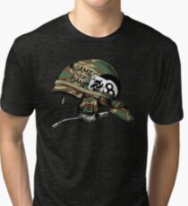 Game Over Man Aliens Born to Kill Tri-blend T-Shirt
