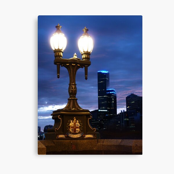 Item preview, Princes Bridge, Melbourne designed and sold by DashTravels.