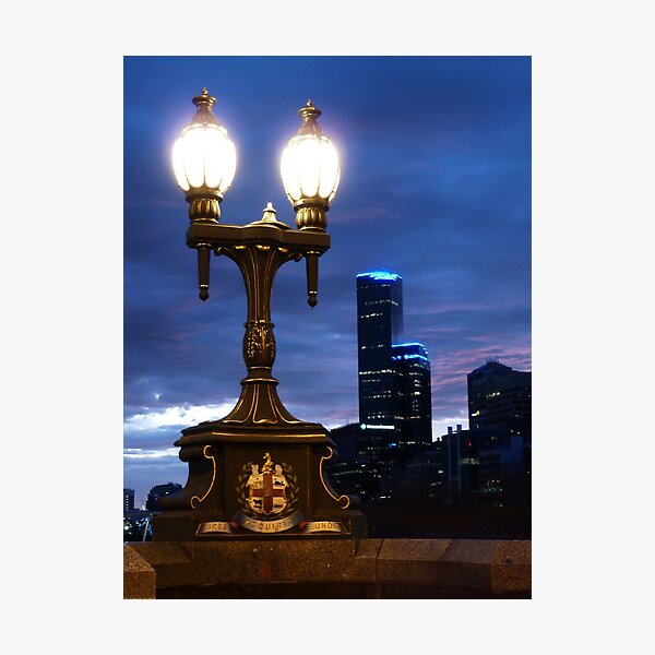 Item preview, Princes Bridge, Melbourne designed and sold by DashTravels.