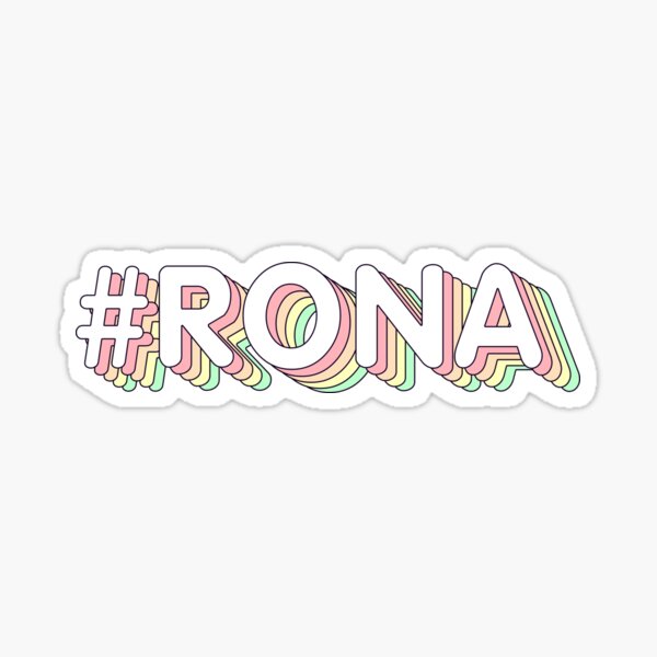 Artikel-Vorschau von #RONA, designt und verkauft von chrismanubag.