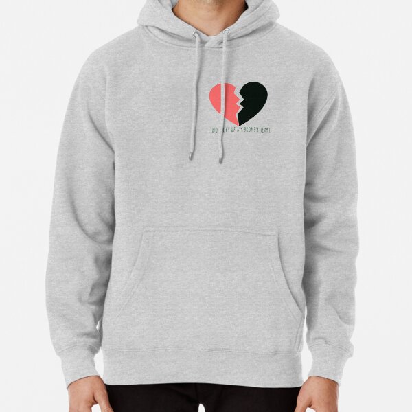 Annie leblanc blue sales heart black hoodie