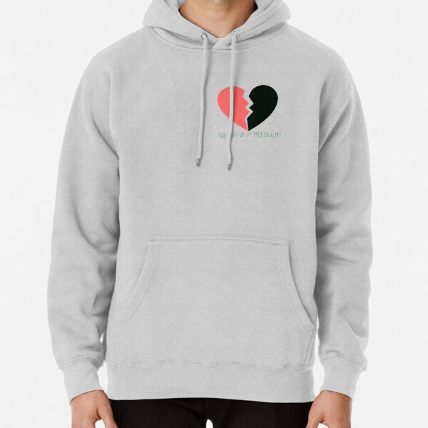 Annie leblanc blue heart black hoodie best sale