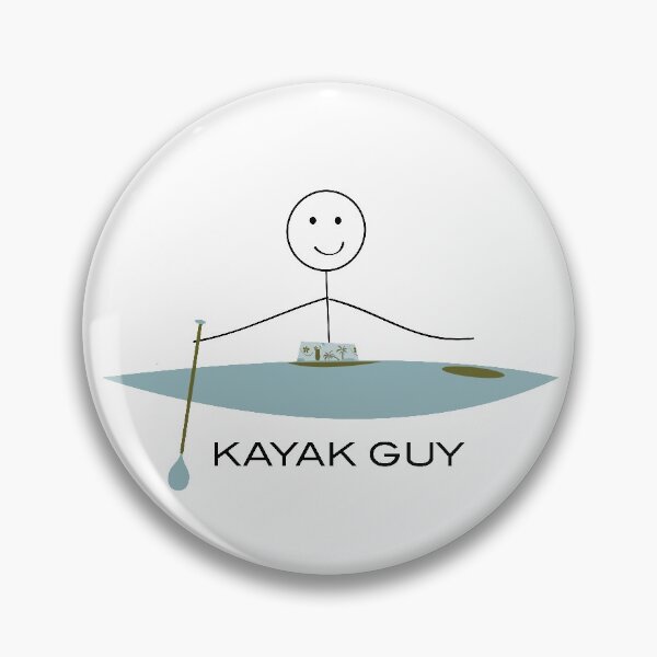 Item preview, Funny Mens Kayak Guy designed and sold by whyitsme.