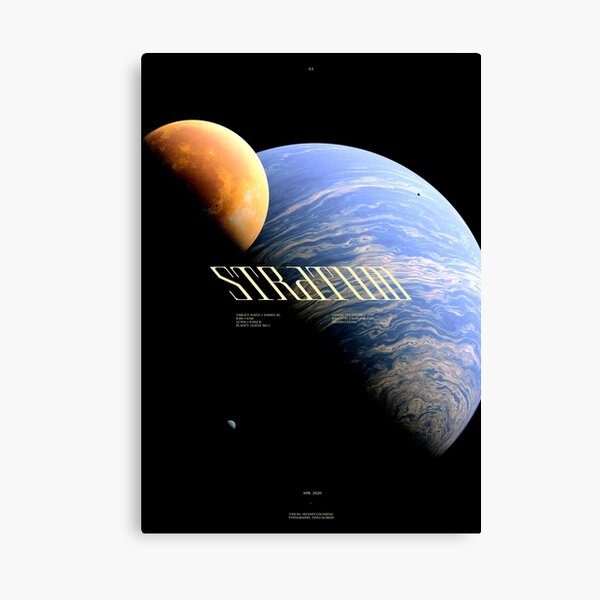 STRATUM - GLIESE 581 C - #3 Impression sur toile