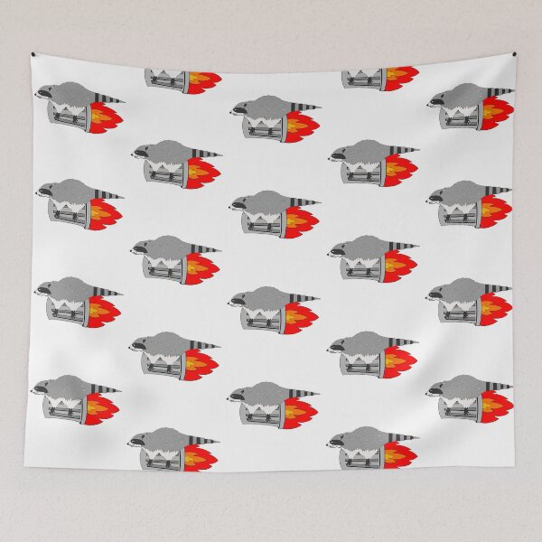 Item preview, Flying Raccoon Boy designed and sold by Chloe Bryce.