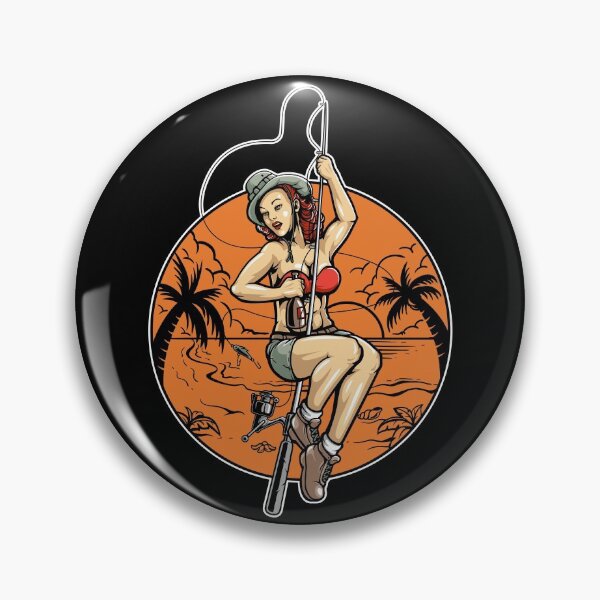 Item preview, Fischer Angel Pin Up woman. designed and sold by emphatic.