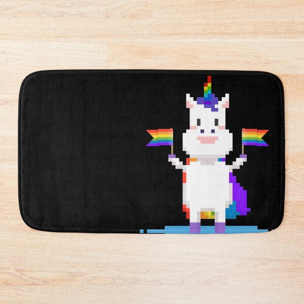 Item preview, Unicorn pride - pixel designed and sold by Pride Art.