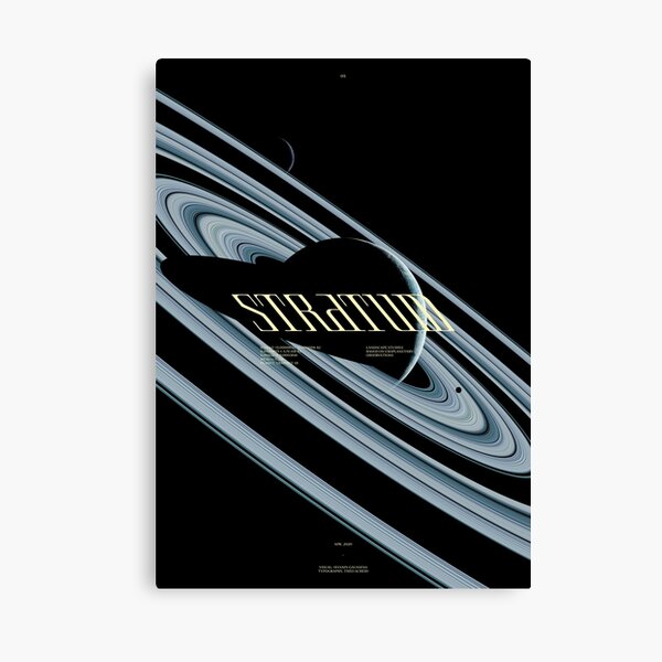 STRATUM - TRAPPIST 1B - #5 Impression sur toile