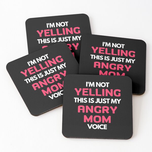 Item preview, Yelling Angry Mom designed and sold by razvigod.