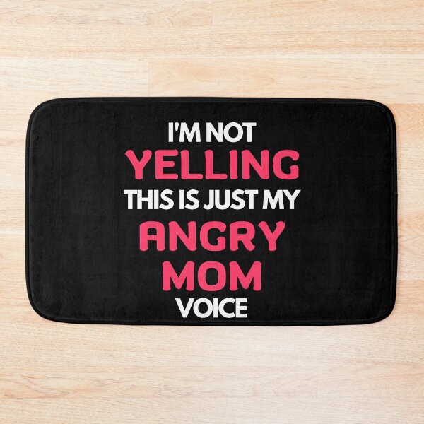 Item preview, Yelling Angry Mom designed and sold by razvigod.