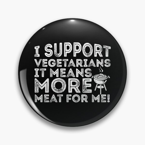 Item preview, I Support Vegetarians Funny BBQ Lover designed and sold by casestees.