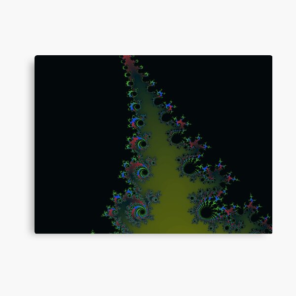 Fractal Art 7 designed and created by (c) Janet Watson Art Canvas Print