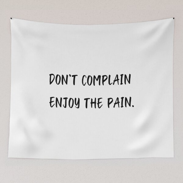 Item preview, don't complain enjoy the pain designed and sold by motivation4you.