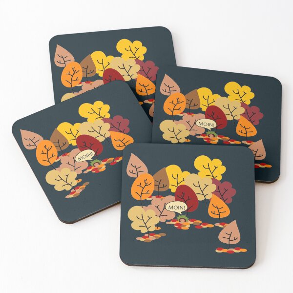 Item preview, Autumn forest with chestnut designed and sold by spontania.