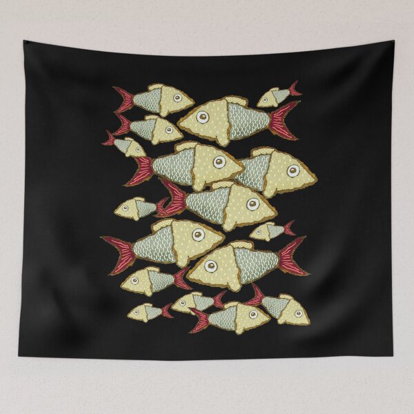 Item preview,  Cute big eyed fish  designed and sold by granprints.