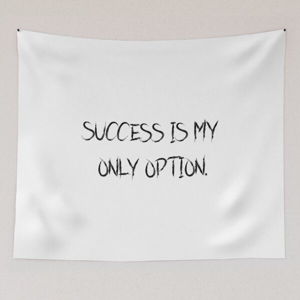 Item preview, success is my only option designed and sold by motivation4you.