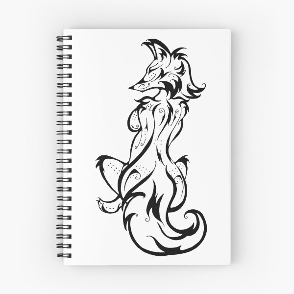 Item preview, Tribal Fox Woman BW designed and sold by C. Ella.