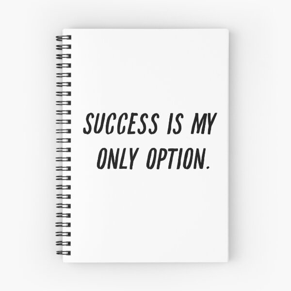 Item preview, success is my only option designed and sold by motivation4you.