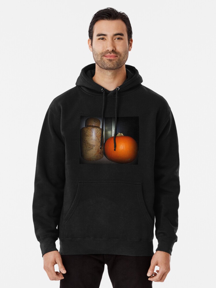 Mens Pumpkin Pullover Hoodie Sweatshirts Active Jackets