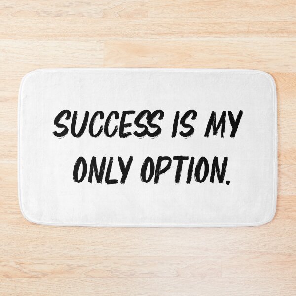 Item preview,  success is my only option designed and sold by motivation4you.
