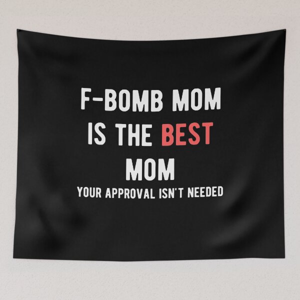 Item preview, Cursing F-Bomb Mom designed and sold by razvigod.