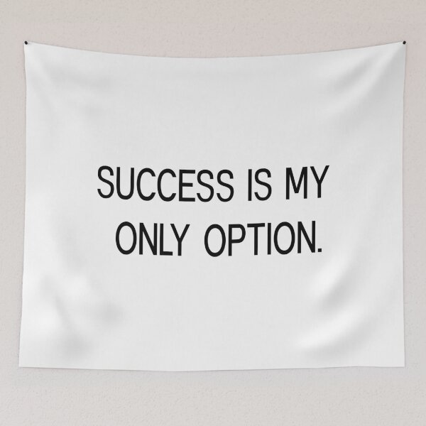 Item preview,  success is my only option designed and sold by motivation4you.