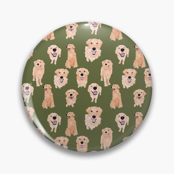 Item preview, Golden Retrievers Olive designed and sold by ArtofACoonhound.