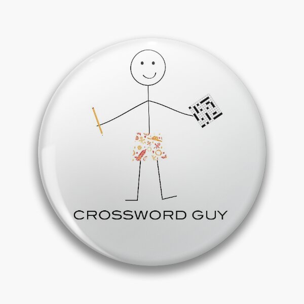 Item preview, Funny Mens Crossword Puzzle Guy designed and sold by whyitsme.