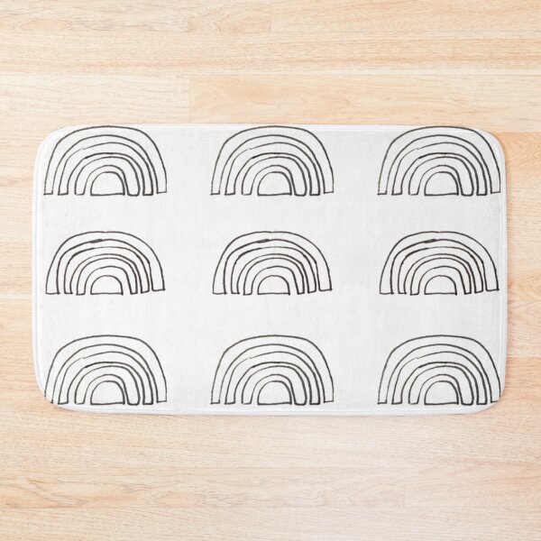 Item preview, Double Rainbow Black and White drawing designed and sold by Janellealyssa.