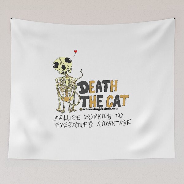 Item preview, Death the Cat (Portrait Edition in English) designed and sold by Schrödingers Box.