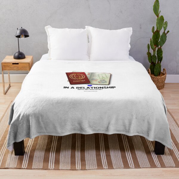 Item preview, In a relationship with my passport designed and sold by deemayannimaat.