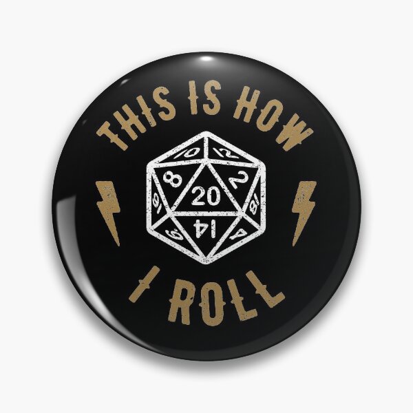 Artikelvorschau, Dungeons Würfel Dragons - This Is How I Roll entworfen und verkauft von PandaPope.