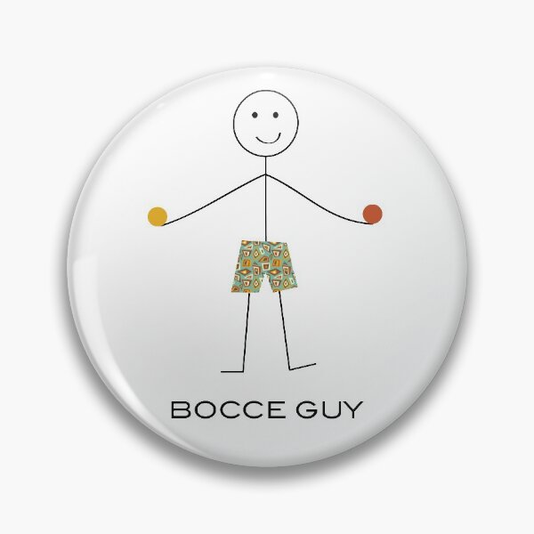 Item preview, Funny Bocce Ball Guy designed and sold by whyitsme.