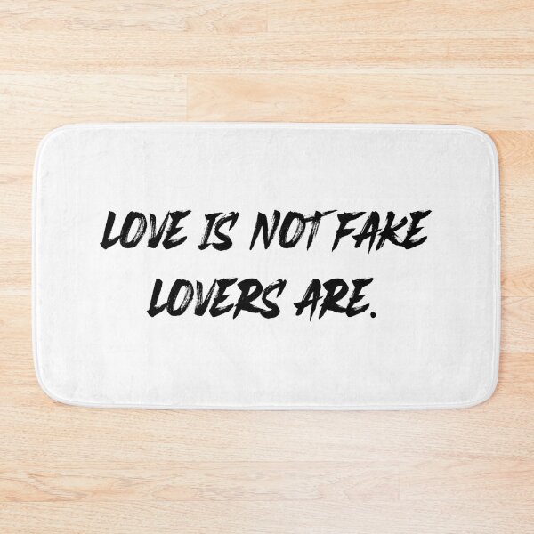Item preview, love is not fake lovers are designed and sold by motivation4you.
