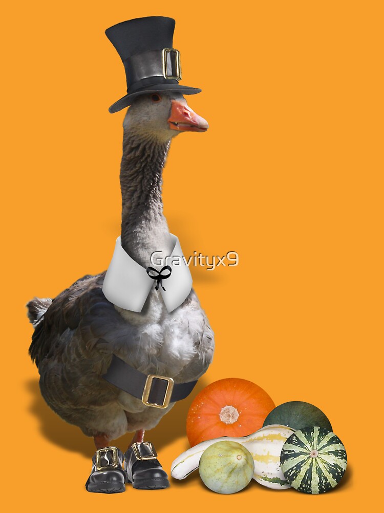 Thanksgiving Pilgrim - Goose by Gravityx9