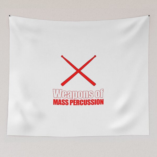 Item preview, Drumsticks - Weapons of Mass Percussion - Drummer & Drums designed and sold by harrizon.