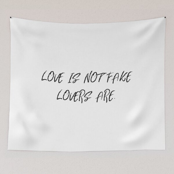 Item preview,  love is not fake lovers are designed and sold by motivation4you.