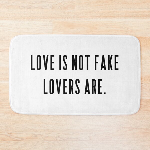 Item preview,  love is not fake lovers are designed and sold by motivation4you.