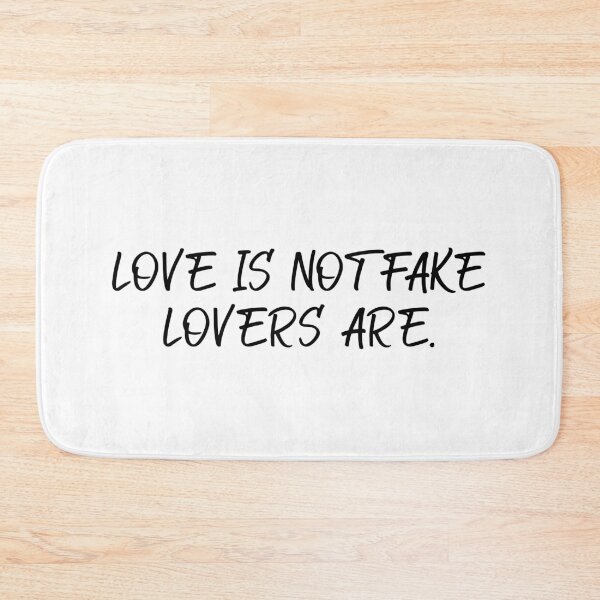 Item preview,  love is not fake lovers are designed and sold by motivation4you.