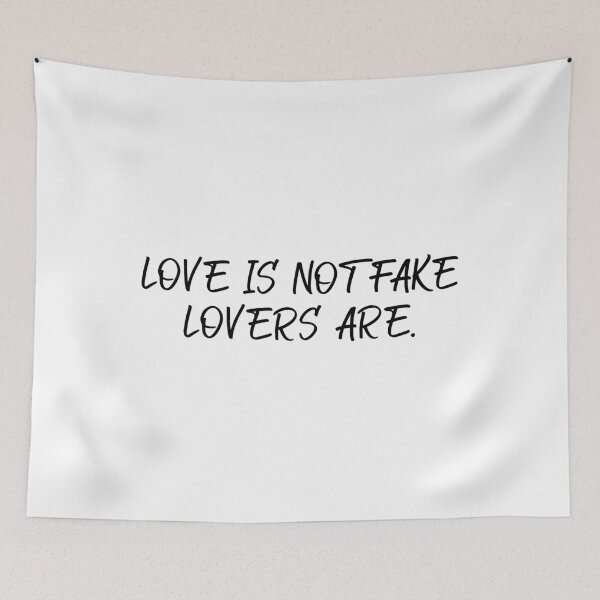 Item preview,  love is not fake lovers are designed and sold by motivation4you.