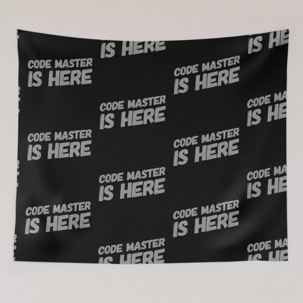 Item preview, Code Master Is Here - Best Funny Programmer Gift designed and sold by sviatos.